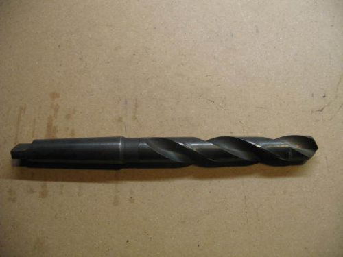 Used 55/64&#034; 3mt taper shank drill hss high speed great deal morris drillbit for sale