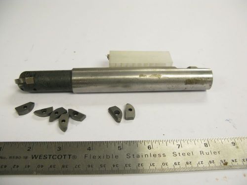 Indexable Ball Nose Endmill with Carbide Inserts, 1&#034; Shank USA
