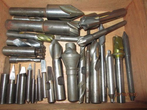 MACHINIST TOOLS LATHE MILL Lot of Misc. Mill Cutters End Mills Etc