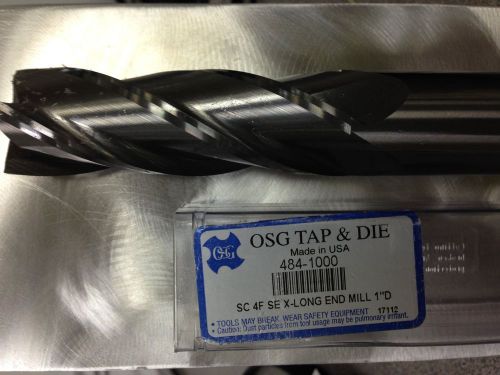Osg 484-1000, 1&#034; x 1&#034; x 3&#034; x 6&#034;, solid carbide end mill for sale