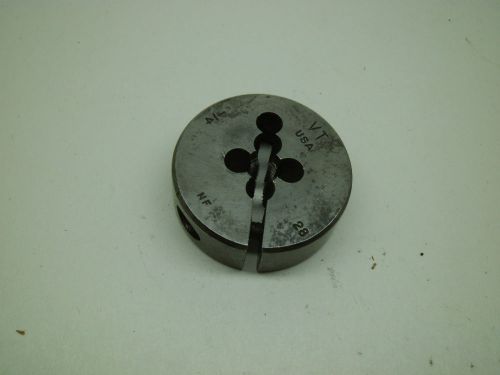 VERMONT ROUND SPLIT DIE 1/4 NF 28 #6352