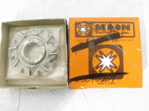 Nos moon cutter stm25500 staggered tooth side mill keyseat 2-1/2&#034; x 1/2&#034; x7/8&#034; for sale