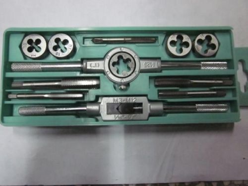 Thread Tap and Die Set Free Shipping M2-M12