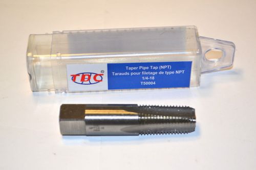 New tdc top eastern drilling co., usa taper pipe tap 1/4 npt 1/4-18 t50004 for sale