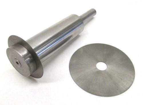 1/2&#034; MILLING ARBOR w/ 1/2&#034; SHANK + 2 MILLING CUTTERS
