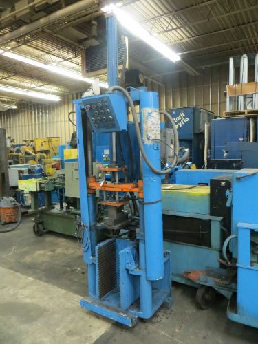 Vertical muffler baffle press - used - am11327 for sale
