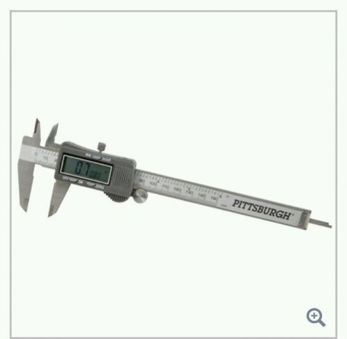 6 in Digital Caliper with Sae and Metric Fractional Readings