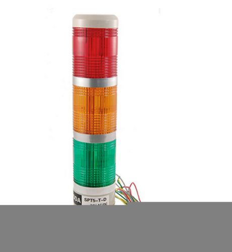 Industry tower signal safety stack led indicator alarm light ac/dc 24v for sale