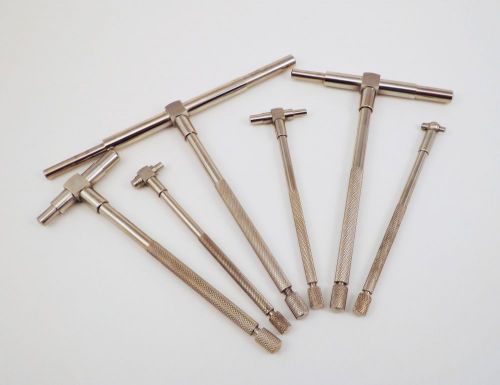 Igaging 6 piece telescoping gauges gages 5/16&#034; to 6&#034; (8 mm to 150 mm) for sale