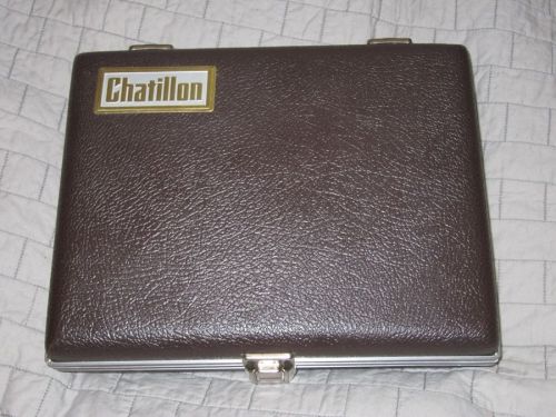 Chatillon analog force gauge dpph-250 for sale