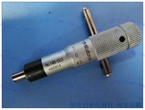 1pcs used good mitutoyo micrometer head 148-503 0-13mm #e-h2 for sale