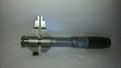 RARE Inside Pipe Micrometer .2-1&#034; - Tubular Micrometer Company St James Minn