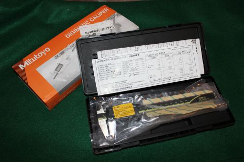 Mitutoyo 500-196-20 6&#034; digimatic digital caliper-new? for sale