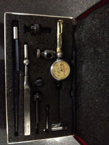 STARRETT NO. 711 LAST WORD DIAL TEST INDICATOR  .030&#034; RANGE 0-15-0  .001 GRADS