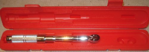 Proto professional j6064c 3/8 inch drive torque wrench 40-200 in lb usa made for sale