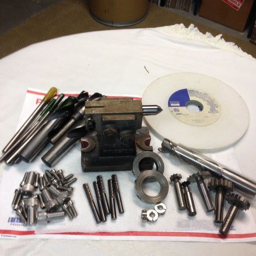 LOT OF (55) MACHINIST LATHE /MILL/DRILL/REAM/CUTTERS