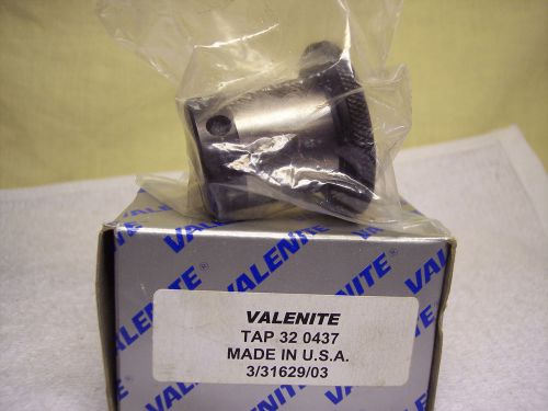 VALENITE TAP ADAPTER 32 0437. Adapter size 2. Tap zize 7/16. New.