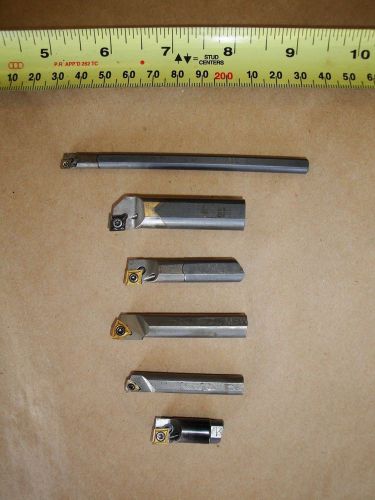 CARBIDE INDEXIBLE BORING BARS - USED LOT