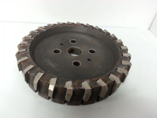 12&#034;  O.K. TOOL COMPANY INDEXABLE milling CUTTER 6612 with BLADES 62-15