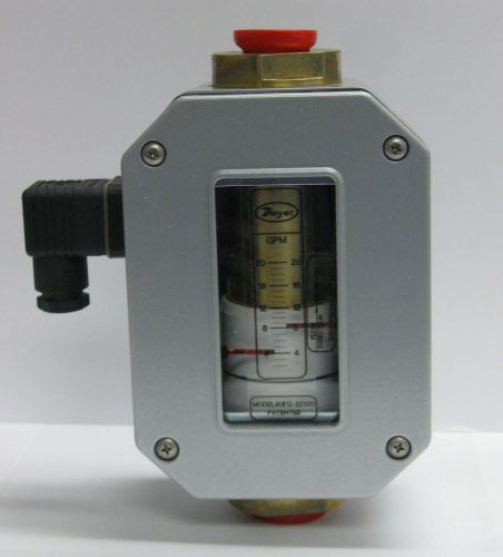 Dwyer series hfo-22320 meter  --  in-line flow alarm, 2-20 gpm  --  new in box for sale