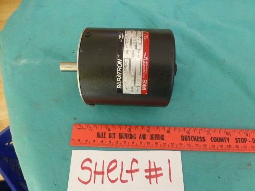 MKS BARATRON 227A 1Torr Pressure Transducer 227AHS-A-1 in ±15VDC Out.0-10VDC