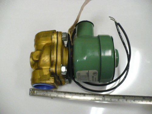 New Asco Red Hat Solenoid Valve 8211D-95 E Air/Water 3/4&#034; For Hazardous Location