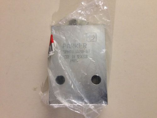 Parker CSPH103A20-8T, Cartridge Valve Assembly, Single Pilot Operated Check
