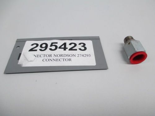 NEW NORDSON 274293 NON-HEATED INLINE FILTER GLUE HOSE CONNECTOR 1/4IN D234991