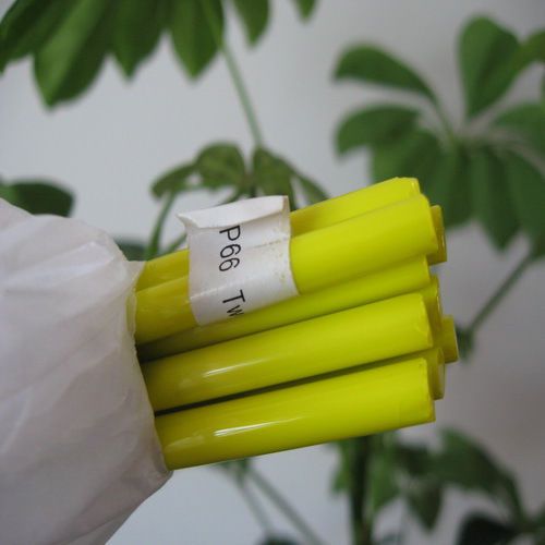 1kg(2.2 lb) Fusing Rods Bars,Glass Blowing Color Material,96 COE,Yellow #N75