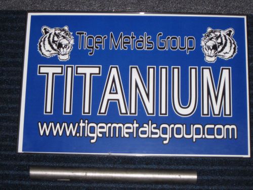 Grade 5 6AL-4V Titanium Round Bar (0.875&#034; Diameter x 11.75&#034; Length) #206