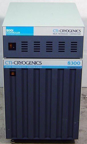 Cti/helix 8300 &amp; 8001 cryo-torr cryopump vacuum pump compressor pn: 8052000 for sale