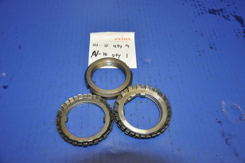 Bearing retainer nut &amp; washer n-10, w-10 for sale