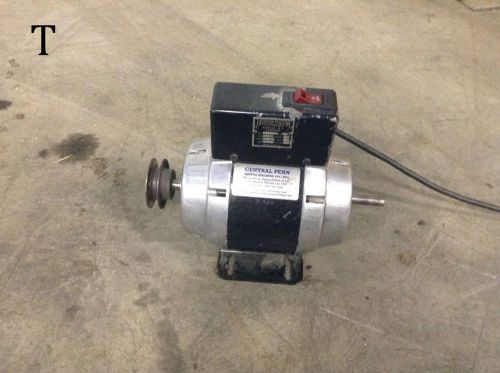 Central penn sewing machine co ph 1 motor 1/2&#034; dual shaft for cutter for sale