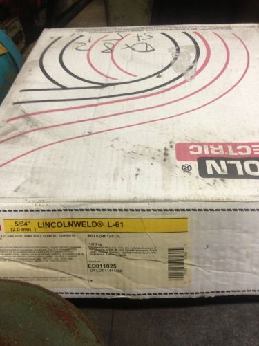 Lincoln Electric 5/32 4.0 mm Welding Wire L-61 60lb Coil Roll