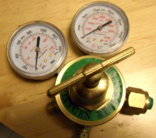 Victor style oxygen regulator ul list pressure gauges for sale