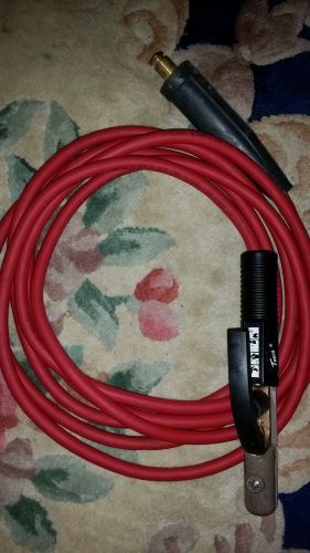 15&#039; red arctic flex welding stinger. 200 amp tweco electrode holder. new for sale
