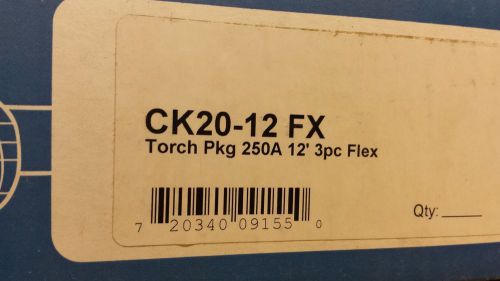 CK 20-12FX water cooled flex neck torch package