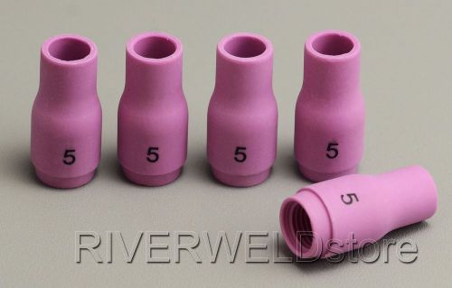 13n09 5# alumina nozzles cups fit tig welding torch 9 20 series,  5pk for sale