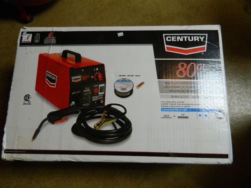 Century 80gl mig flux core wire feed welder  brand new for sale
