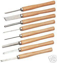 Cmt 8 piece wood turning chisel set 40246 for sale