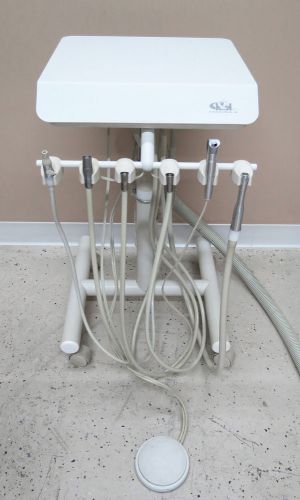 Beaverstate S-4150 Doctor&#039;s Assistant&#039;s Duo Dental Hygiene Dual Delivery Cart