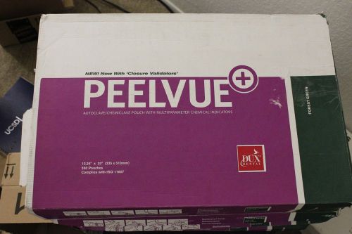 Peelvue Autoclave/Chemiclave pouch Forest Green 13x20, 200