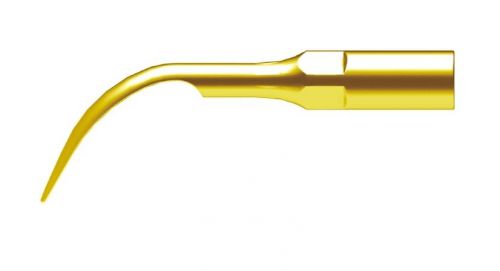Ultrasonic Dental Scaler Scaling Tip compatible Satelec DTE Handpiece GD1T Gold