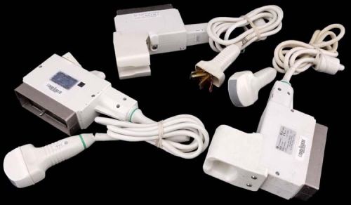 3x ge 348c convex array 2.5-3.75/d2.5mhz ultrasound transducer probe 700 series for sale