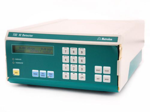 Metrohm 732 ic detector ion chromatography conductivity detector lab 1.732.0010 for sale