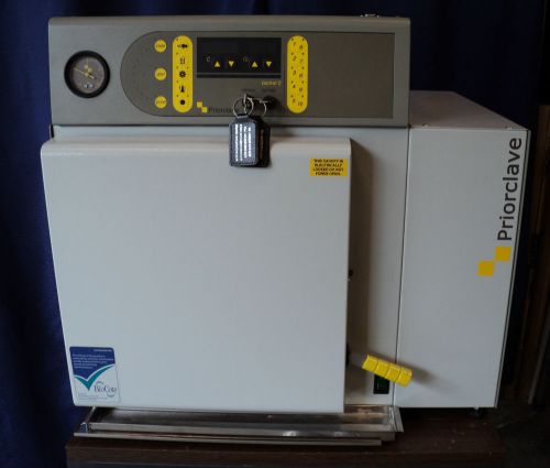 Priorclave Compact C40 Benchtop Autoclave with Options - Research Grade Unit