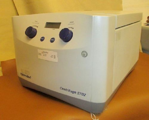 Eppendorf centrifuge #5702 +swnging rotor &amp; buckets,  #406452-40652.2 for sale