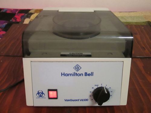 Hamilton bell/van guard v6500 centrifuge/excellent condition/ works great for sale