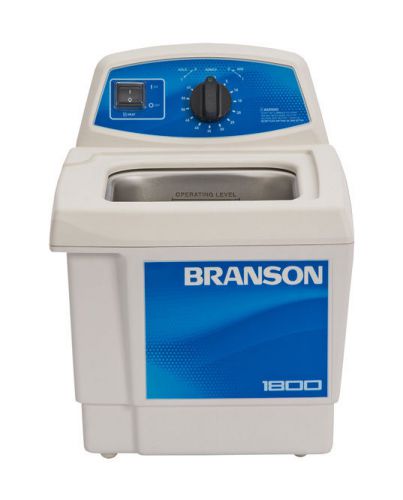 Bransonic M1800H Ultrasonic Cleaner .5 Gal Mechanical Timer &amp; Heater