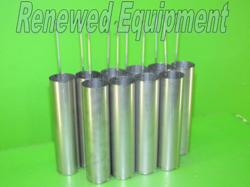 Cryogenic canisters for liquid nitrogen tank dewar lot of 10 for sale